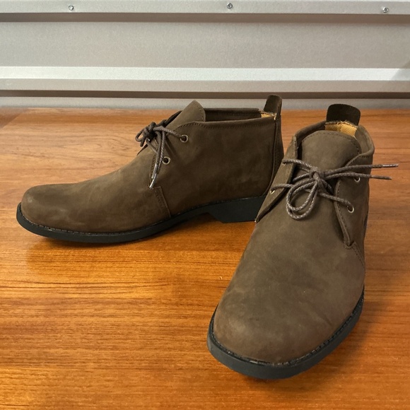 Timberland Men Earthkeepers Chocolate Leather Casual Walking Chukka Boot Size 11 - Picture 2 of 12